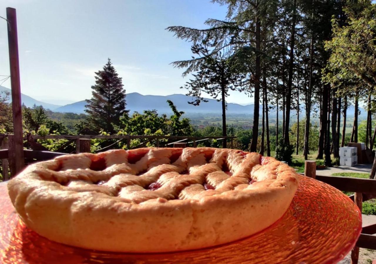 "Il Casaletto" Agriturismo Moderno, Vista Panoramica E Cibo Spettacolare- Scurcola Marsicana Екстериор снимка